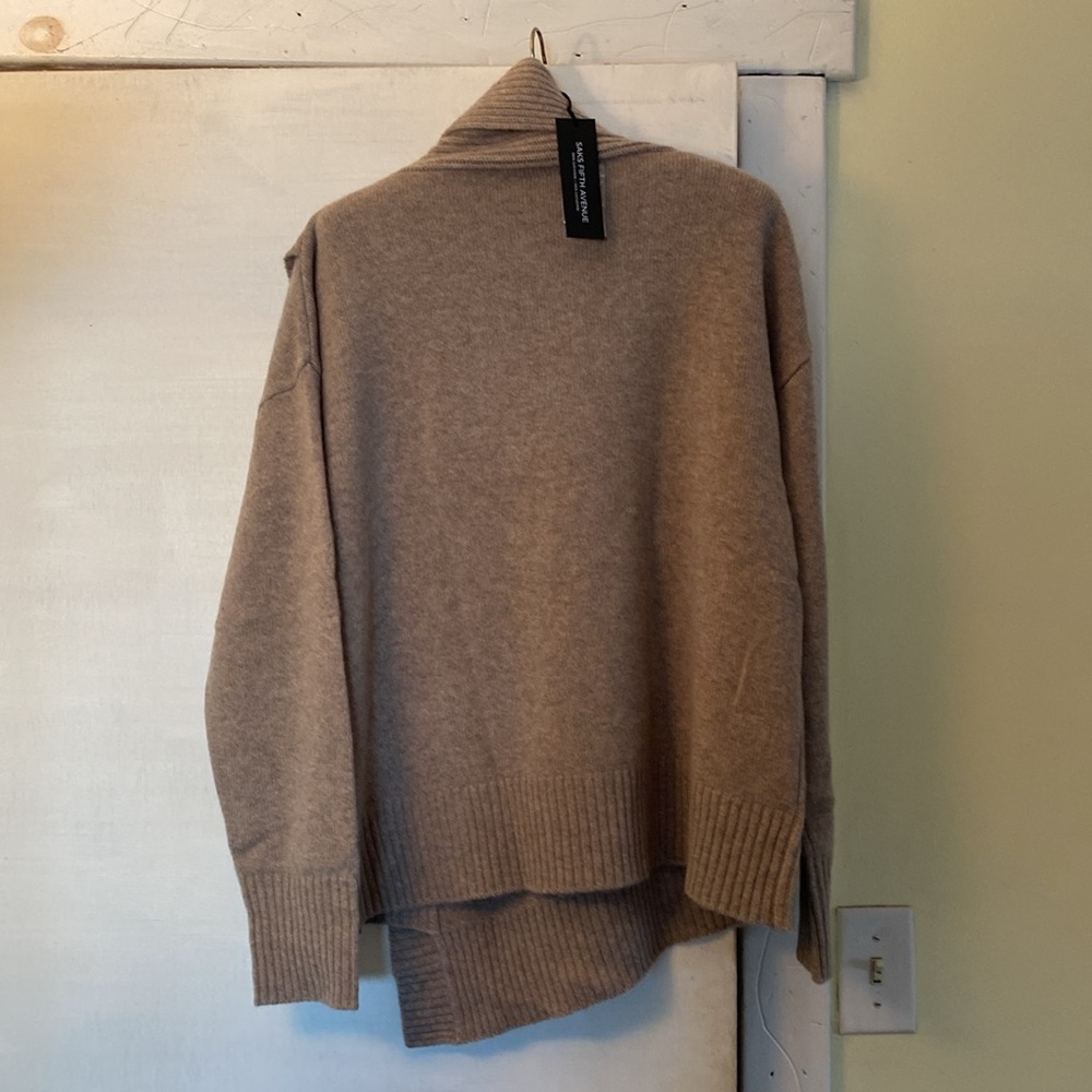 💯 Cashmere Luxurious Turtleneck Sweater New With Tags - Picture 6 of 15